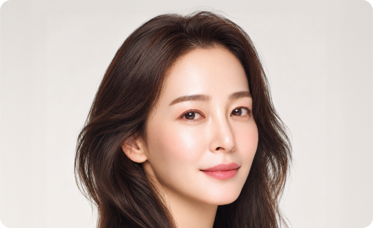 자연스러운 이마 라인 완성