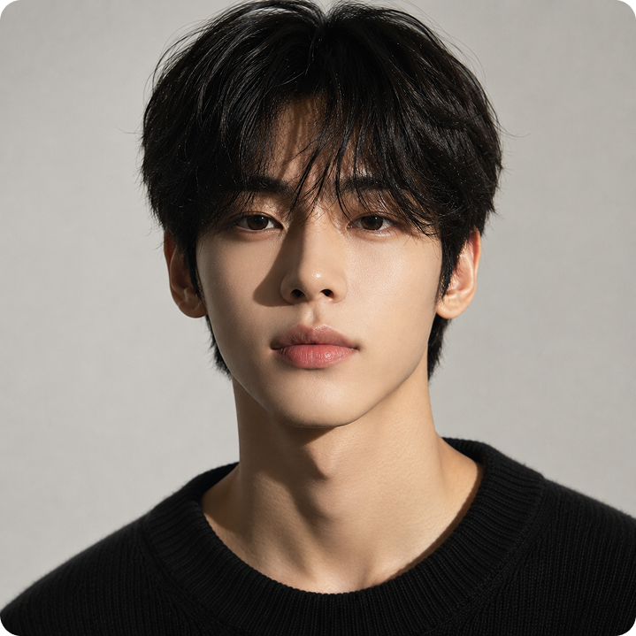 남자 눈